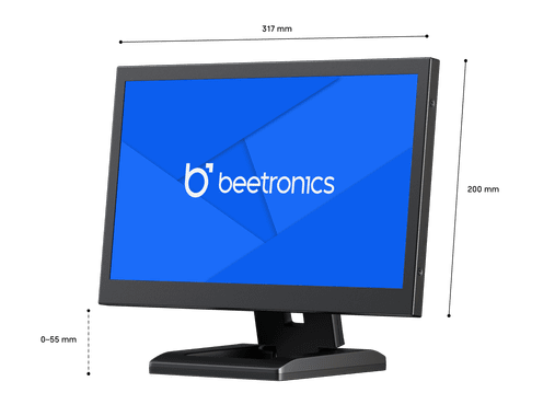 13 inch monitor metaal